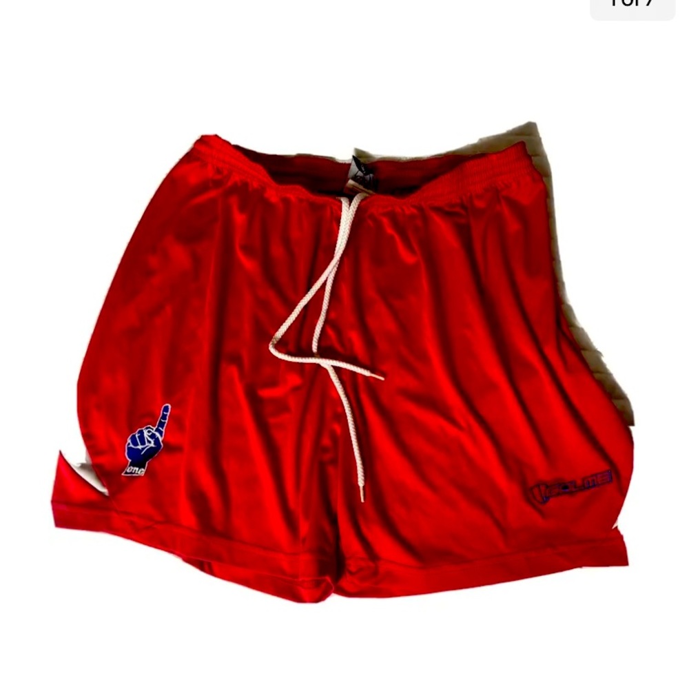 One graphic throwback vintage 90s jogger shorts sz S